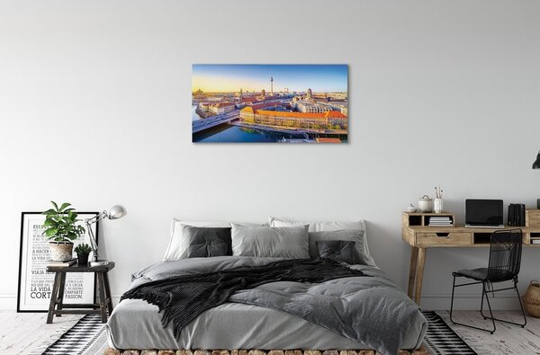 Tablouri canvas poduri fluviale Berlin