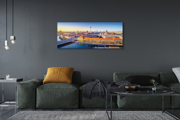 Tablouri canvas poduri fluviale Berlin