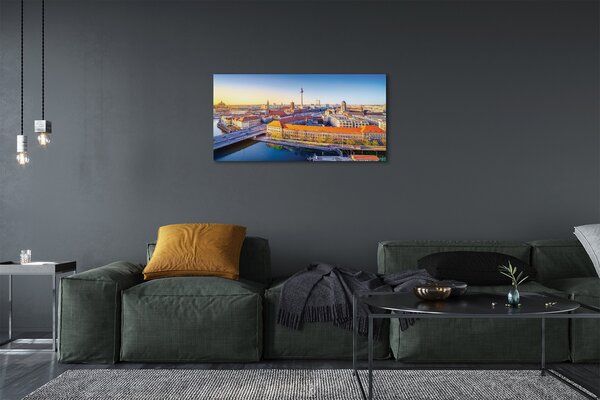 Tablouri canvas poduri fluviale Berlin