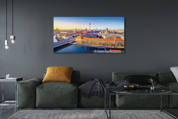Tablouri canvas poduri fluviale Berlin