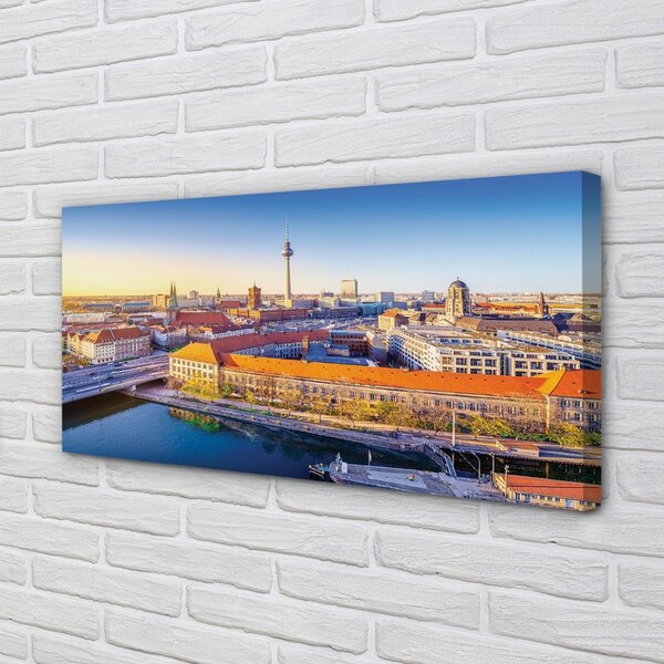 Tablouri canvas poduri fluviale Berlin