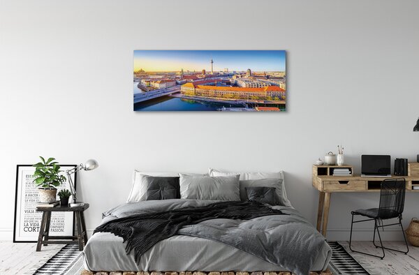 Tablouri canvas poduri fluviale Berlin