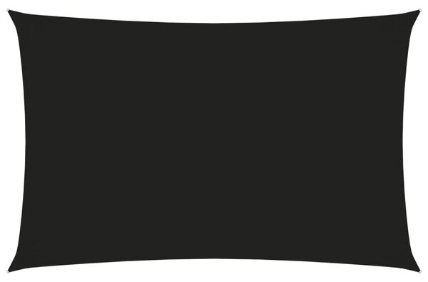 Parasolar, negru, 2x5 m, țesătură oxford, dreptunghiular