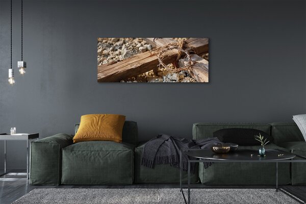 Tablouri canvas spini pietre Cross