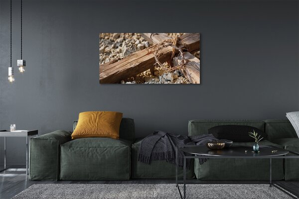 Tablouri canvas spini pietre Cross