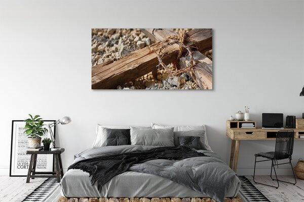 Tablouri canvas spini pietre Cross
