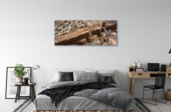 Tablouri canvas spini pietre Cross