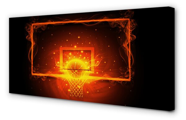 Tablouri canvas Flaming baschet