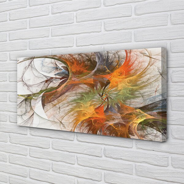 Tablouri canvas fractali geometrice Colorat