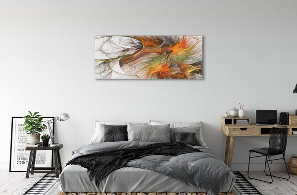 Tablouri canvas fractali geometrice Colorat