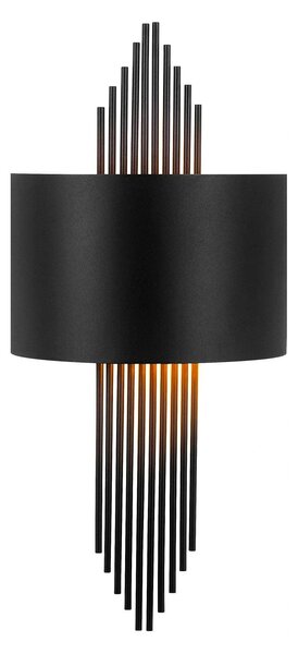 Aplica 620 - A, negru, metal, 75x10x22 cm