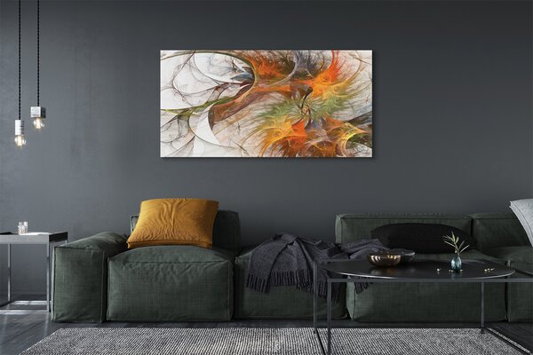 Tablouri canvas fractali geometrice Colorat