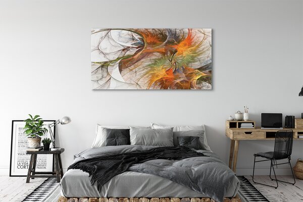 Tablouri canvas fractali geometrice Colorat