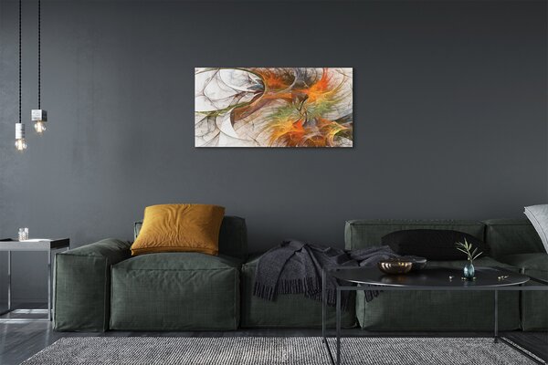 Tablouri canvas fractali geometrice Colorat