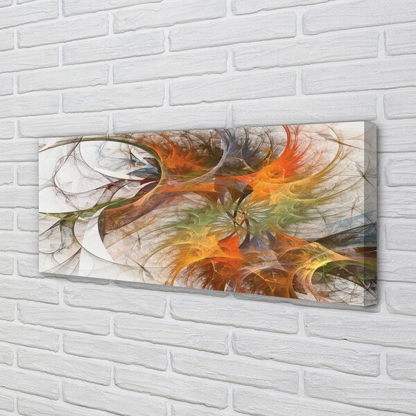 Tablouri canvas fractali geometrice Colorat