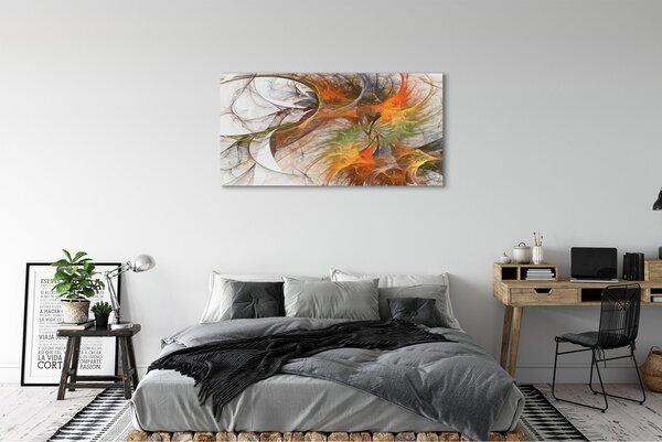 Tablouri canvas fractali geometrice Colorat