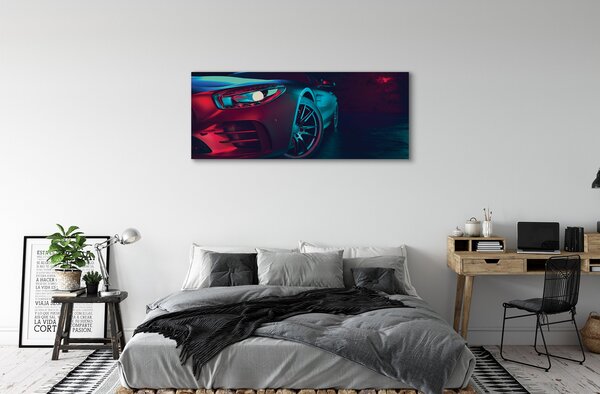Tablouri canvas lumini auto