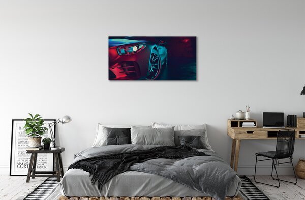 Tablouri canvas lumini auto