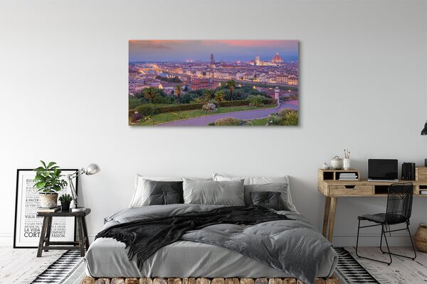 Tablouri canvas râu Italia Panorama