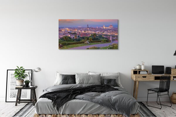 Tablouri canvas râu Italia Panorama