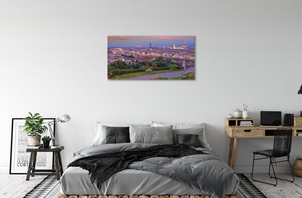 Tablouri canvas râu Italia Panorama