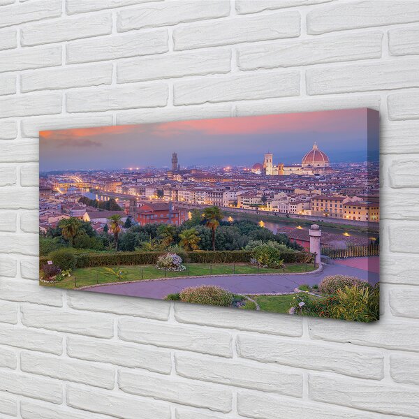 Tablouri canvas râu Italia Panorama