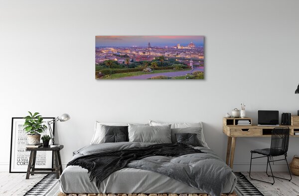 Tablouri canvas râu Italia Panorama