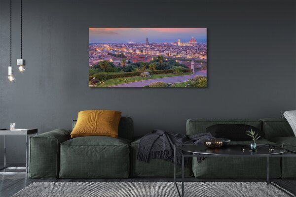 Tablouri canvas râu Italia Panorama