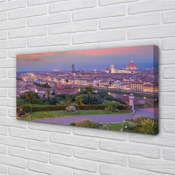 Tablouri canvas râu Italia Panorama