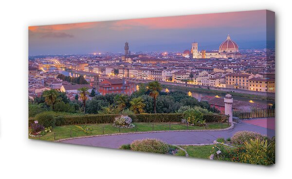 Tablouri canvas râu Italia Panorama