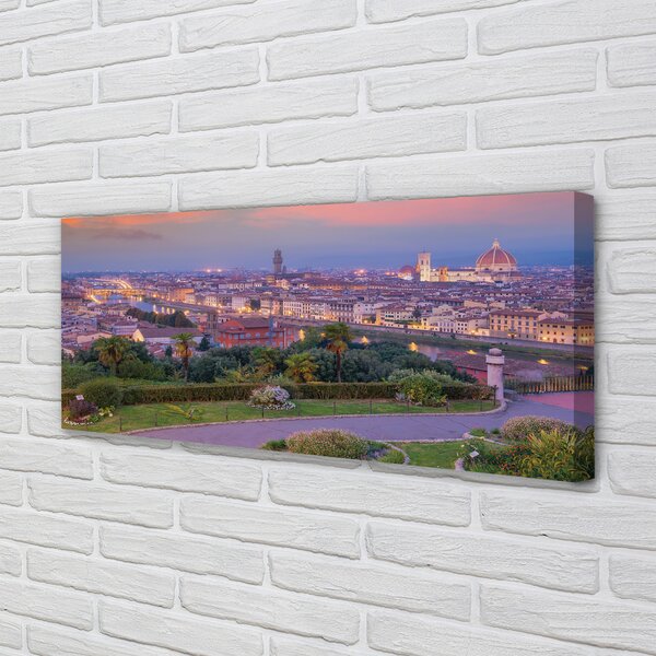 Tablouri canvas râu Italia Panorama