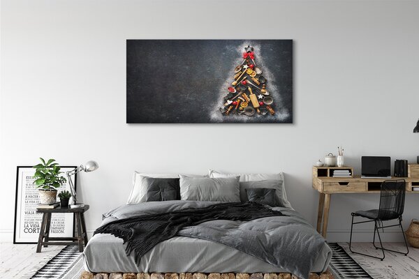 Tablouri canvas Jucării și decorații de brad