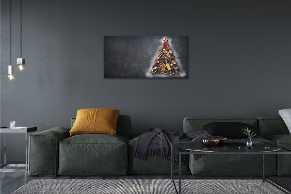 Tablouri canvas Jucării și decorații de brad