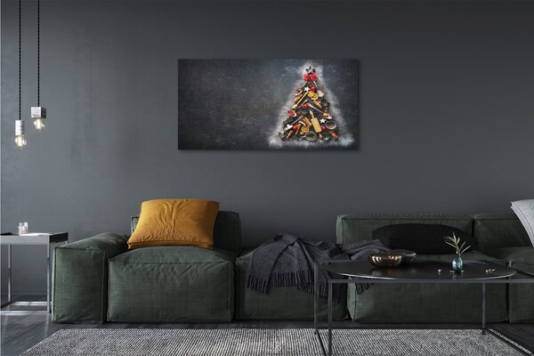 Tablouri canvas Jucării și decorații de brad