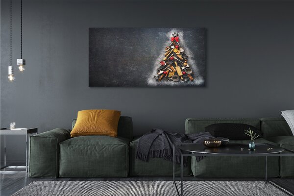 Tablouri canvas Jucării și decorații de brad