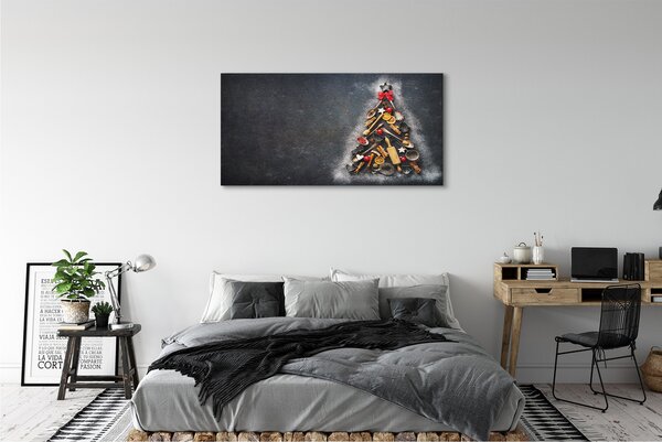 Tablouri canvas Jucării și decorații de brad