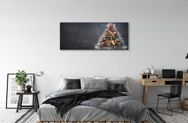 Tablouri canvas Jucării și decorații de brad