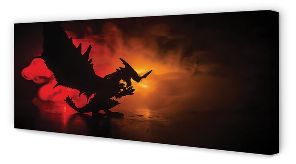 Tablouri canvas nori dragon negru