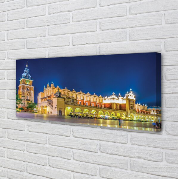 Tablouri canvas Sukiennice noapte