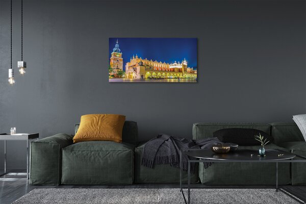 Tablouri canvas Sukiennice noapte