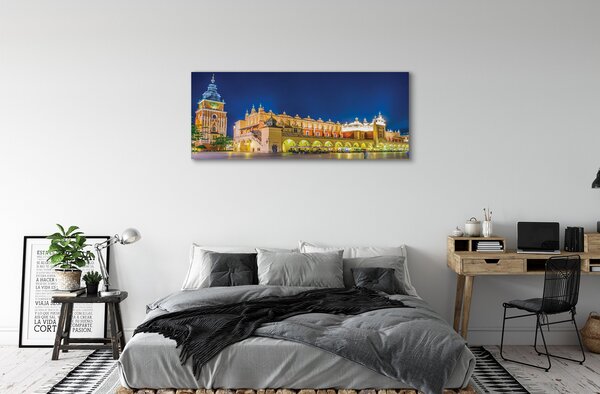 Tablouri canvas Sukiennice noapte