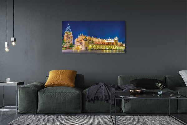 Tablouri canvas Sukiennice noapte