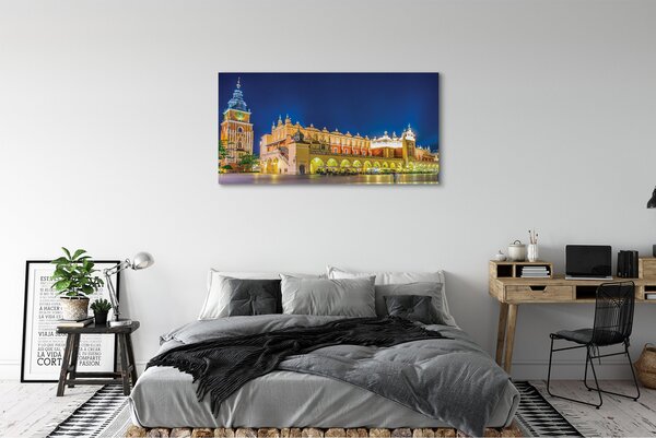 Tablouri canvas Sukiennice noapte