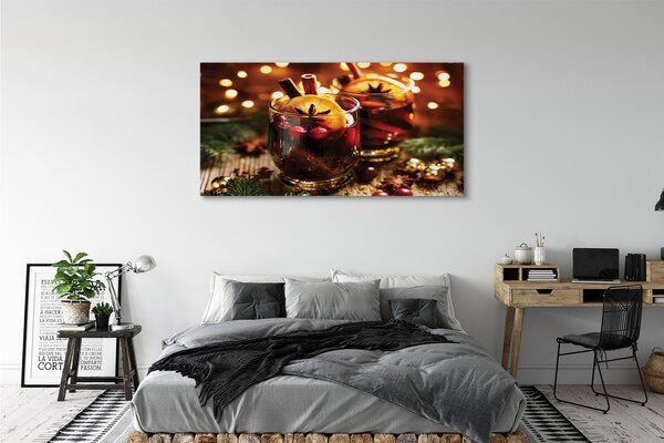 Tablouri canvas Iarna ceai de scorțișoară