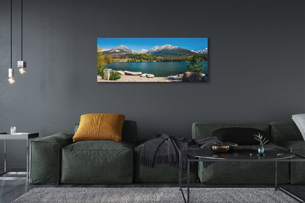 Tablouri canvas lac de munte