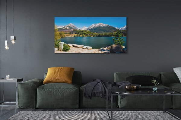 Tablouri canvas lac de munte