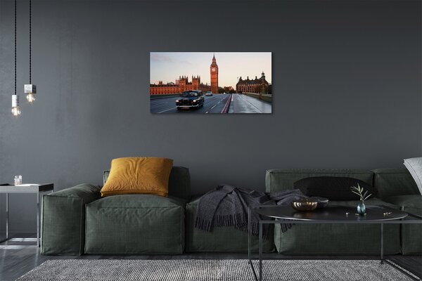 Tablouri canvas mașini de stradă Sky City