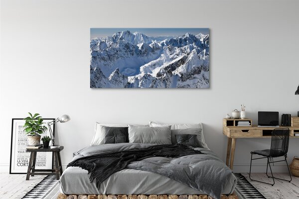Tablouri canvas iarnă de munte