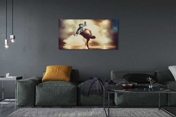 Tablouri canvas dans fum Barbat
