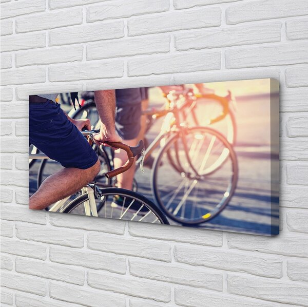 Tablouri canvas biciclişti persoane
